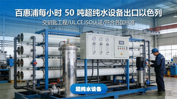 百惠浦超純水設(shè)備出口以色列